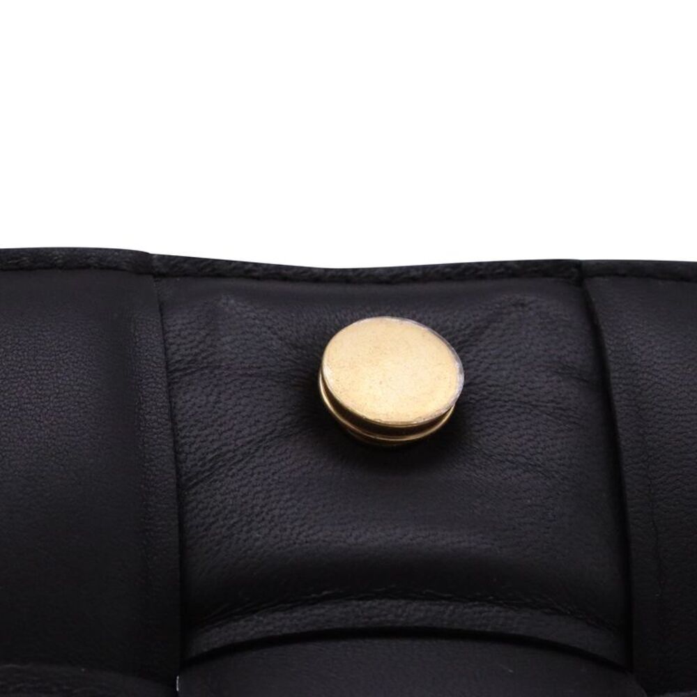 Bottega Veneta Cassette Chain Shoulder Bag in Dark Brown Lamb Leather - Picture 12 of 12